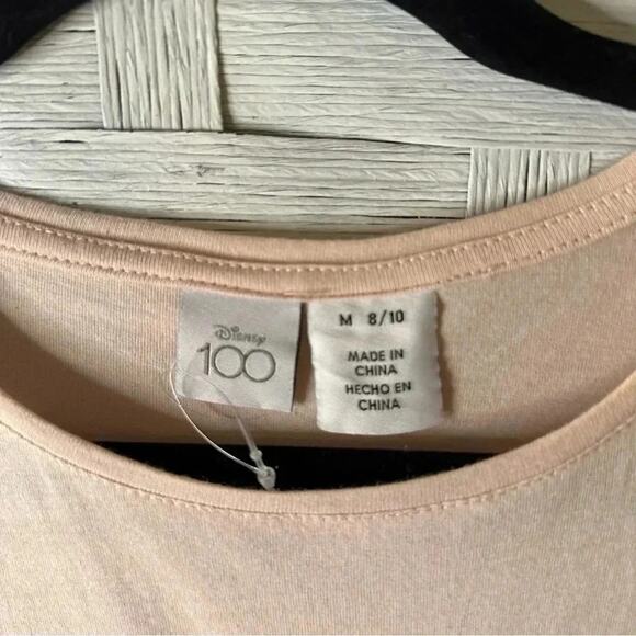 Disney Mickey& Minnie mouse crewneck long sleeve T-shirt dress. Pink Lounge wear - Picture 4 of 9